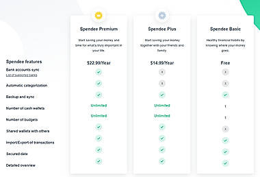 Spendee Free, how to import CSV Spendee Free, category budgeting method with safe restore points